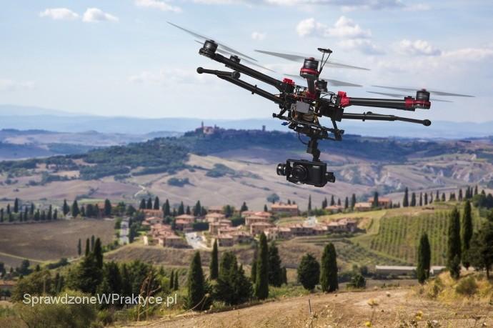 Dron sprawdzi, czy spalamy śmieci