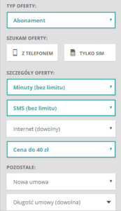 porównanie ofert operatorów komórkowych